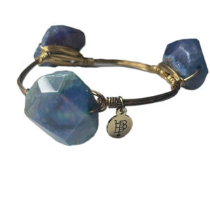 𝅺BOURBON and Bowties Blue/Purple Bangle